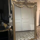 Large Napoleon style mirror