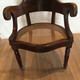 Louis Philippe office chair. Nineteenth century.