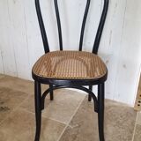 Sitting caning bistro chair