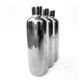 Vintage Vase • Chrome Ceramic • 1980
