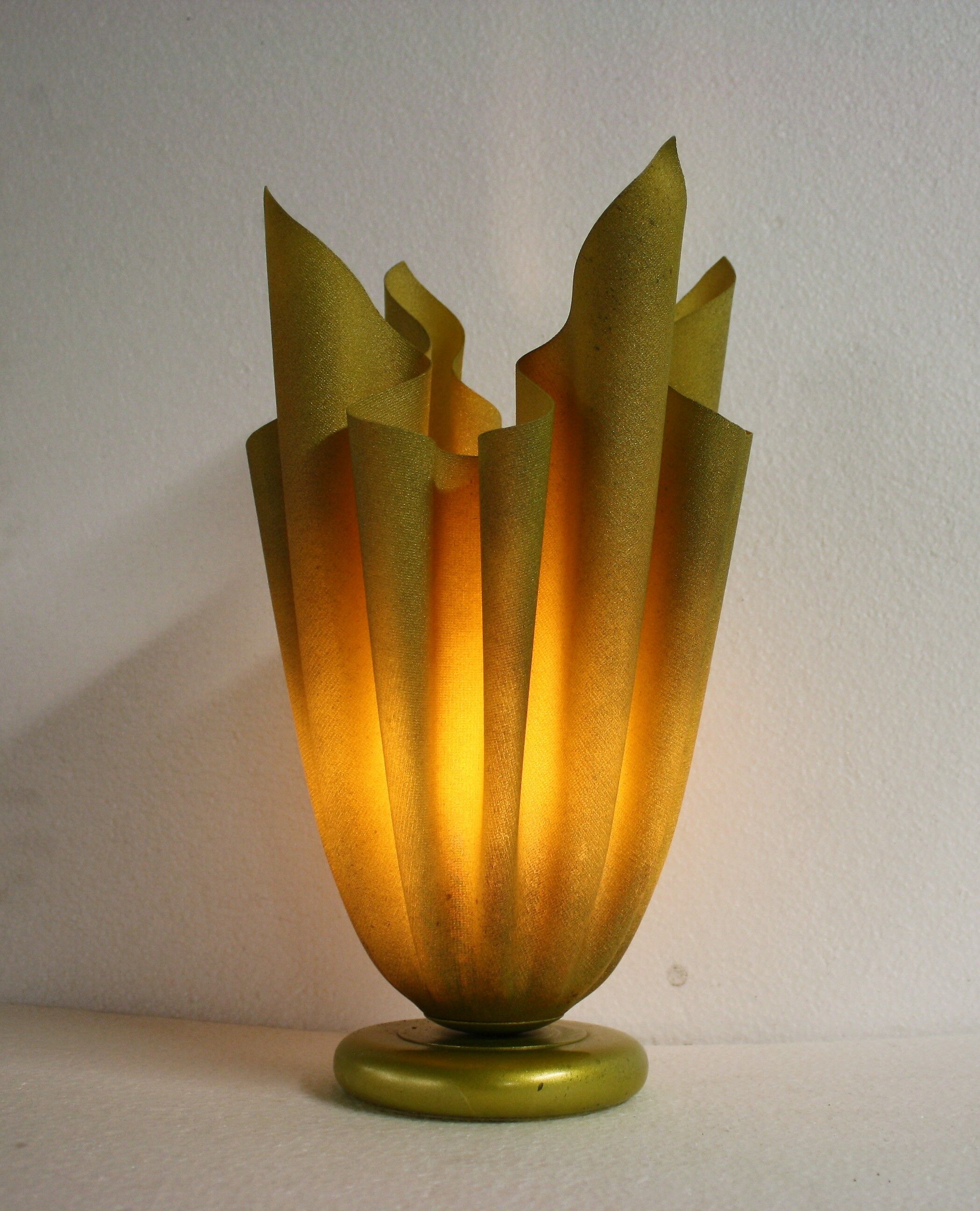 Athena table lamp by Georgia Jacob, 1970