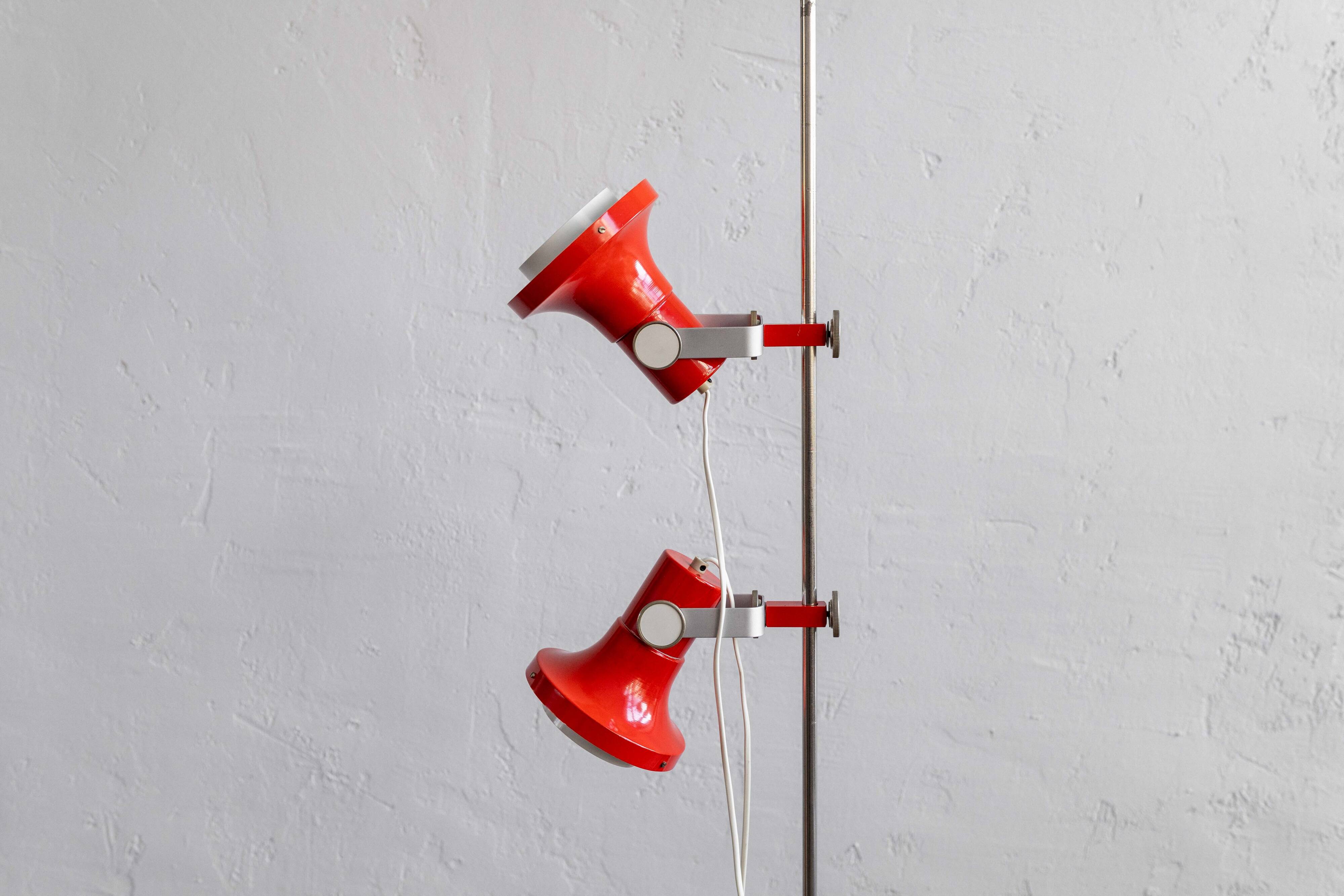 Vintage Czechoslovak Floor Lamp By Pavel Grus For Kamenický šenov, 1960s