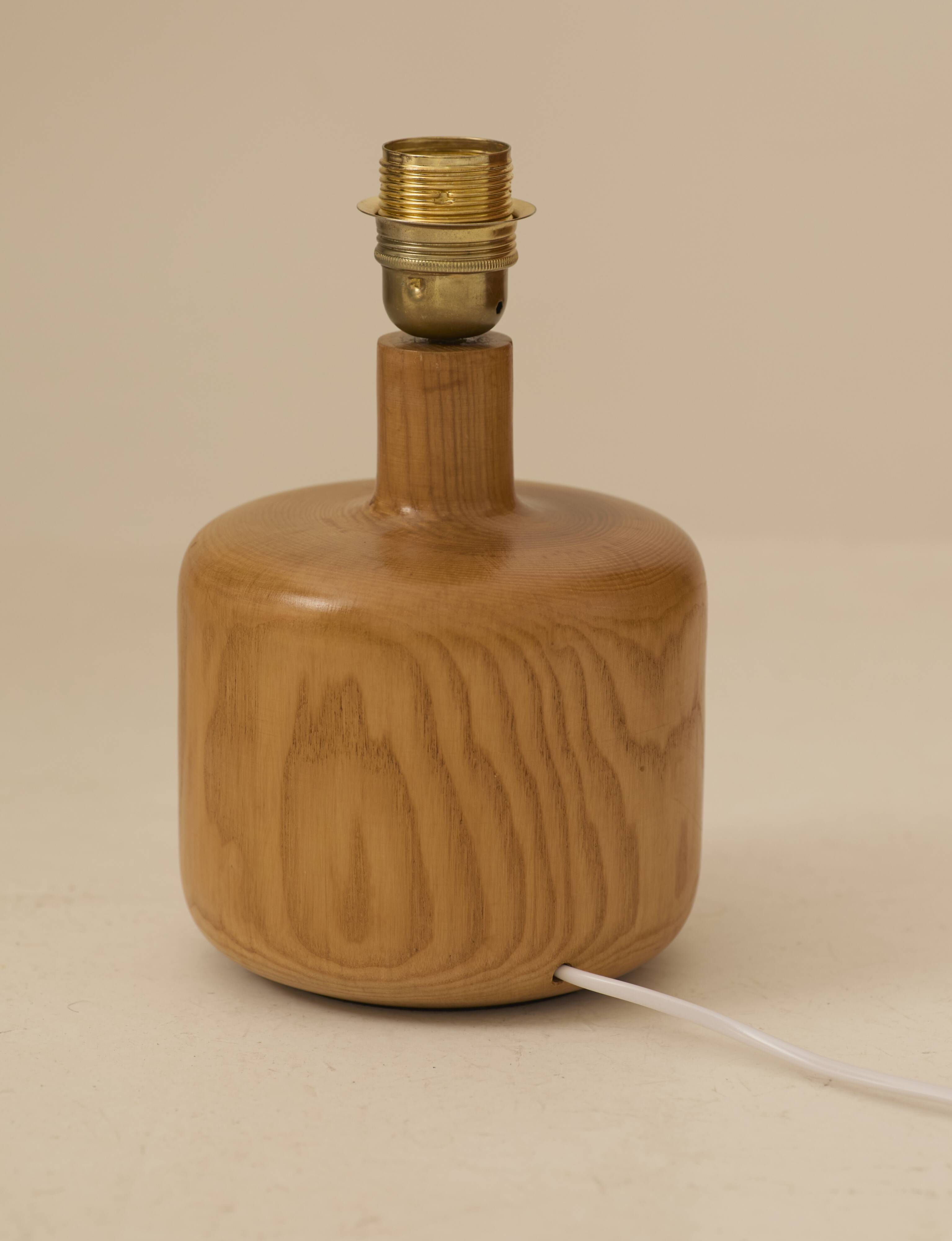 solid wood lamp #01 Charlotte Perriand for Les Arcs vintage Circa 1970
