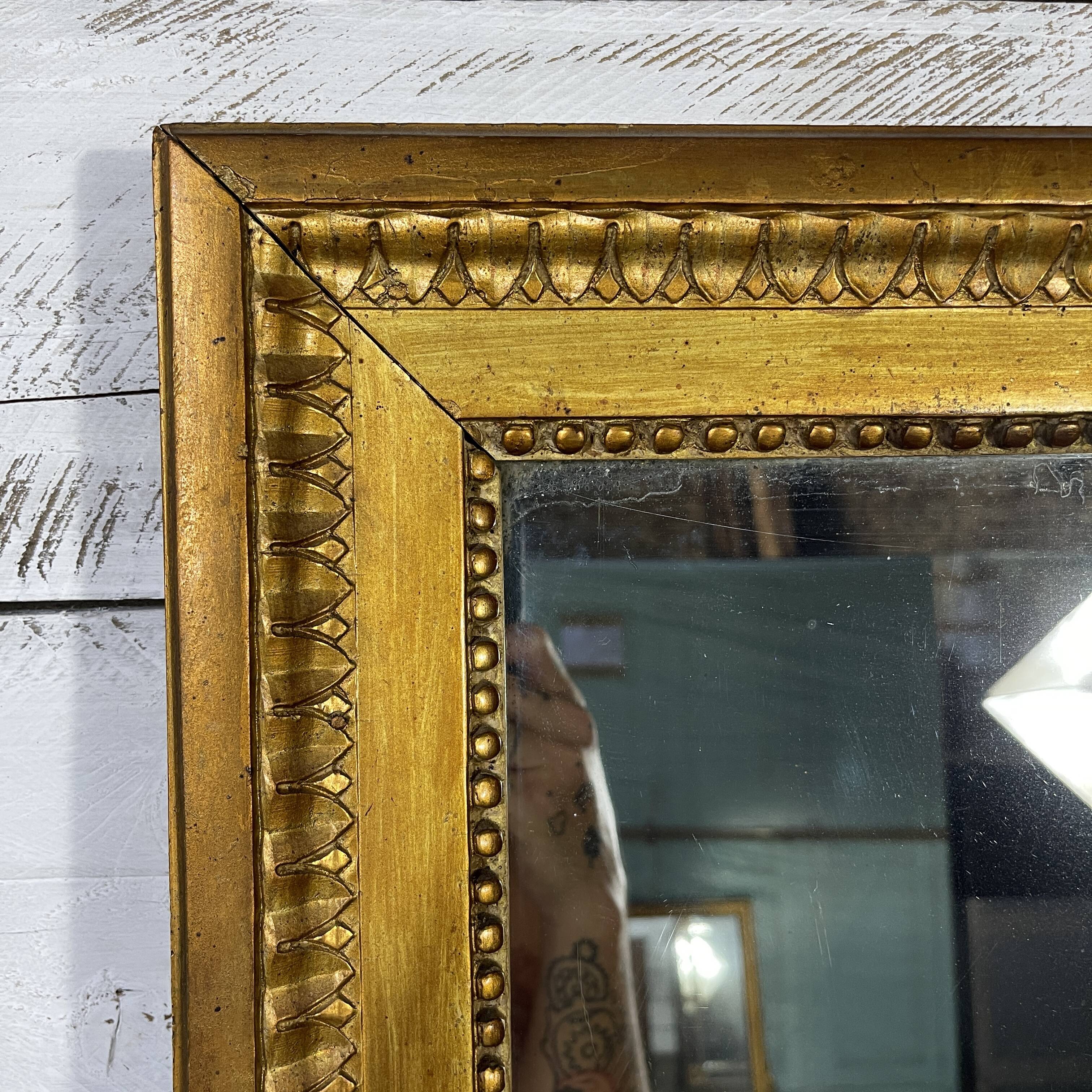 Old golden mirror 97 x 80