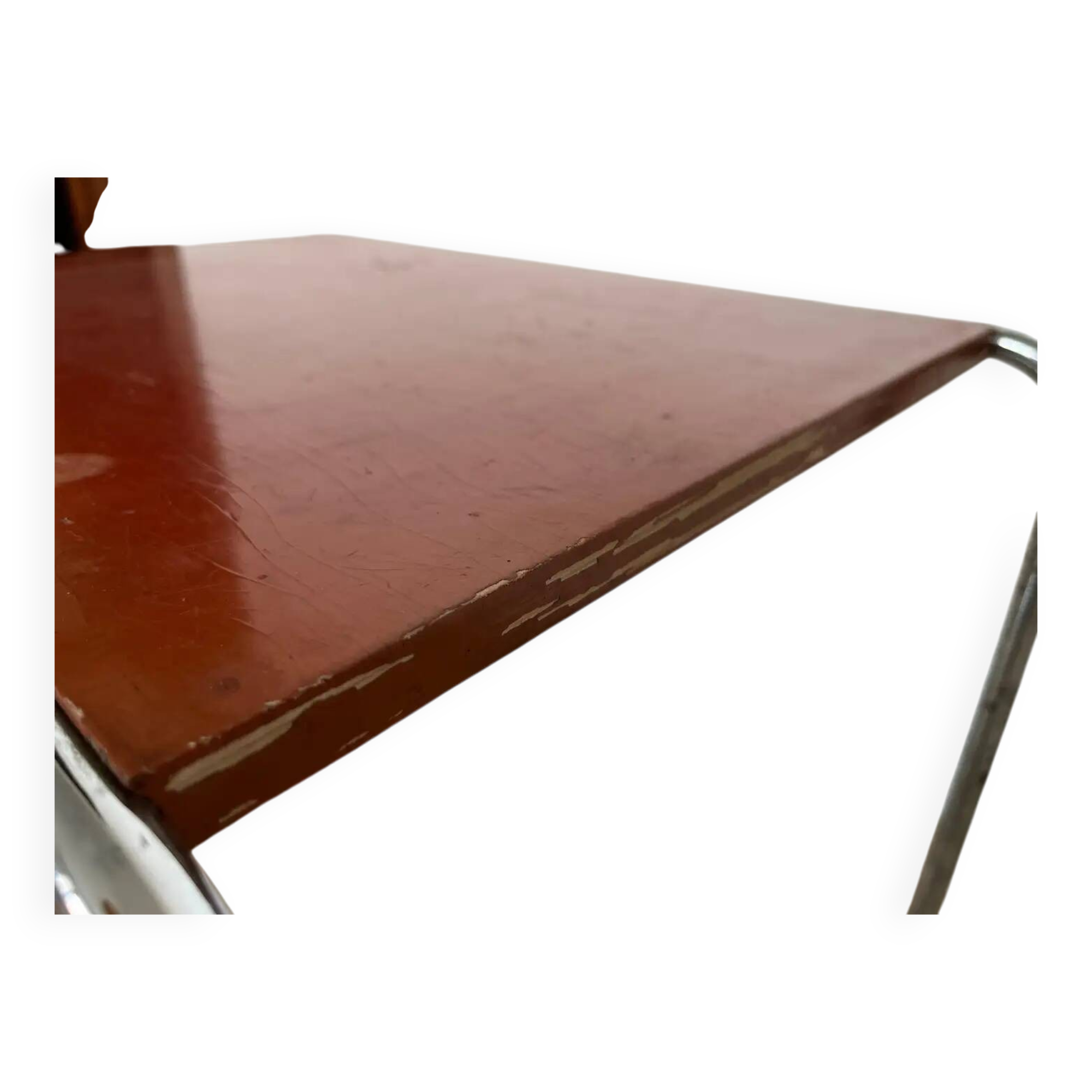 Bauhaus chrome nesting table B9 by Marcel Breuer for Mucke Melder, 1930s