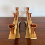 Pair of candlesticks, Denmark, 1960s
