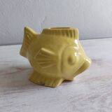 Ceramic piggy bank in the shape of a fish