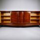 Vintage Art Deco sideboard by Jules Leleu, France 1940