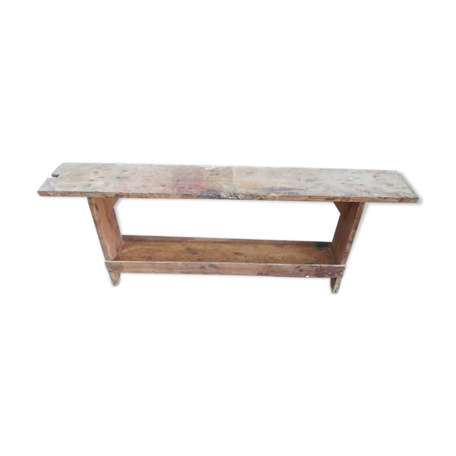 Console, workbench, washing bench