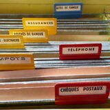 COLUMBIA - suitcase vintage 50/60s yellow metal Binder