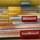 COLUMBIA - suitcase vintage 50/60s yellow metal Binder