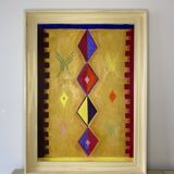 Tapis berbère 1, 2024, tableau