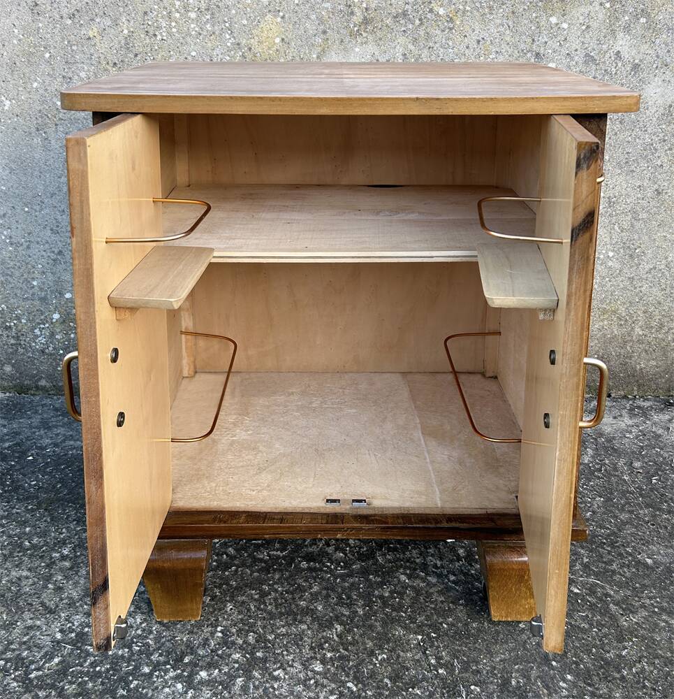 Art Deco bar cabinet, rosewood, 1930s