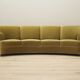 Green velour sofa, Danish design, 1960s, production: Denmark
