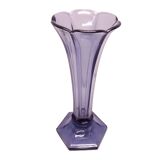 Art Deco vase Val Saint Lambert lilac