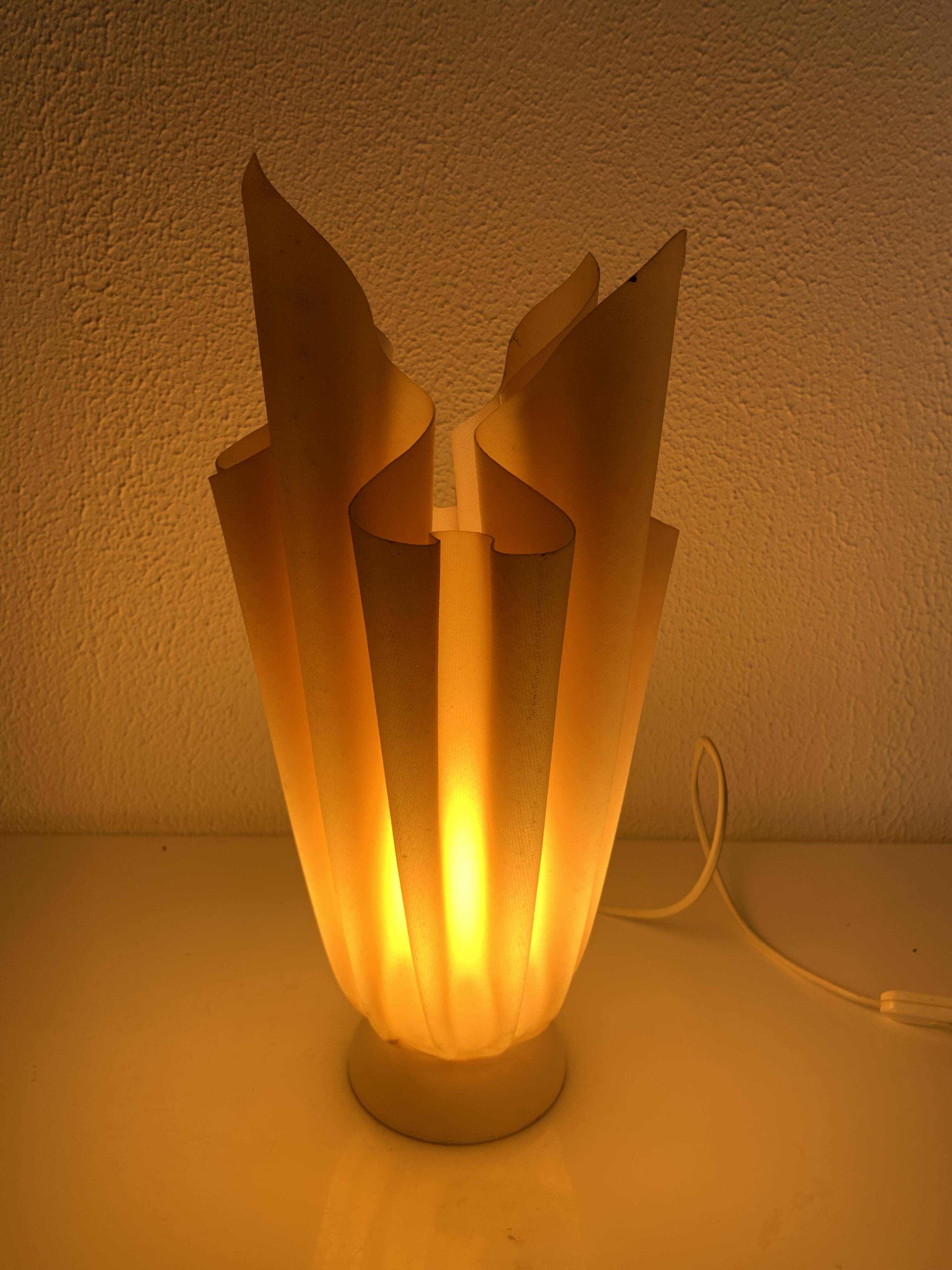 Vintage 1970s Ophélie Georgia Jacob table lamp - 39 cm
