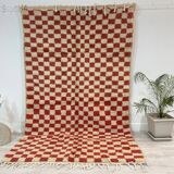 Tapis berbère marocain fait main 253 x 153 cm