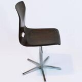 Midcentury Swiss Swivel Chair from Embru, 1960s