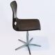 Chaise pivotante suisse des années 1960 d'Embru.