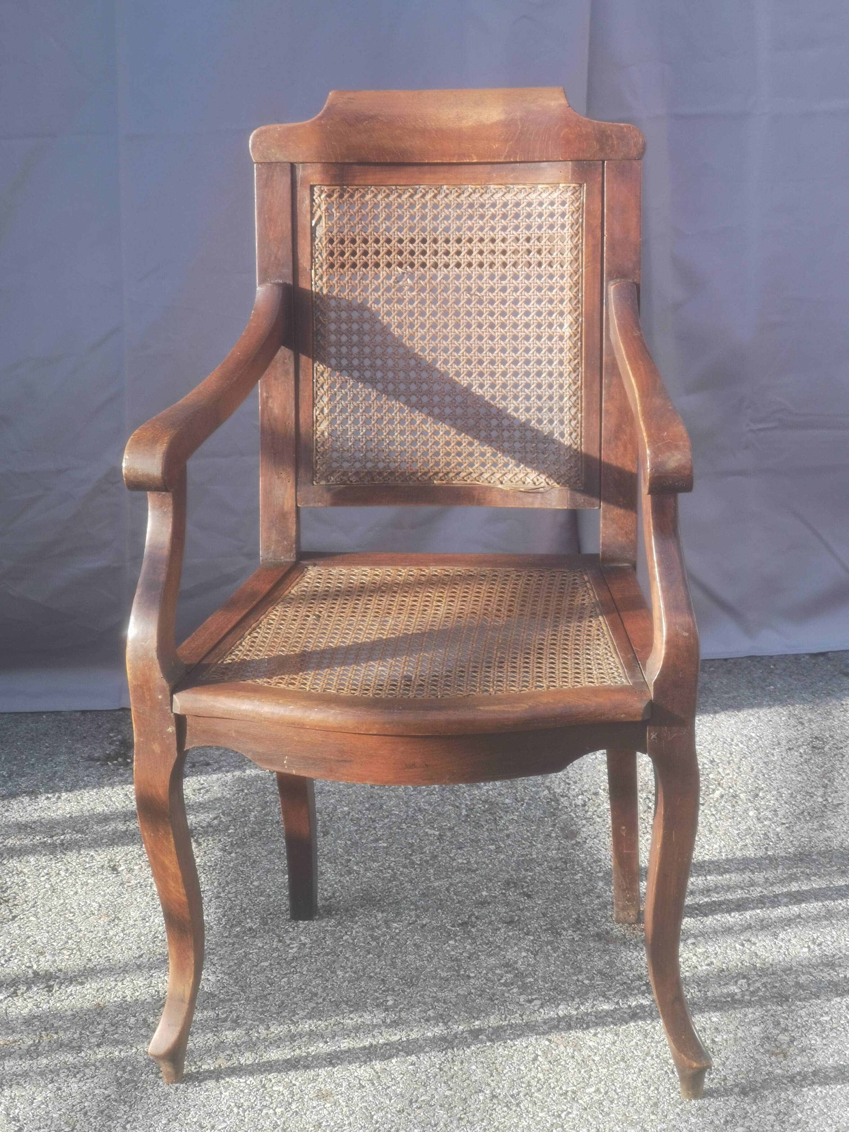 Antique 19th century barber's chair