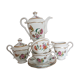 Fine porcelain tea service