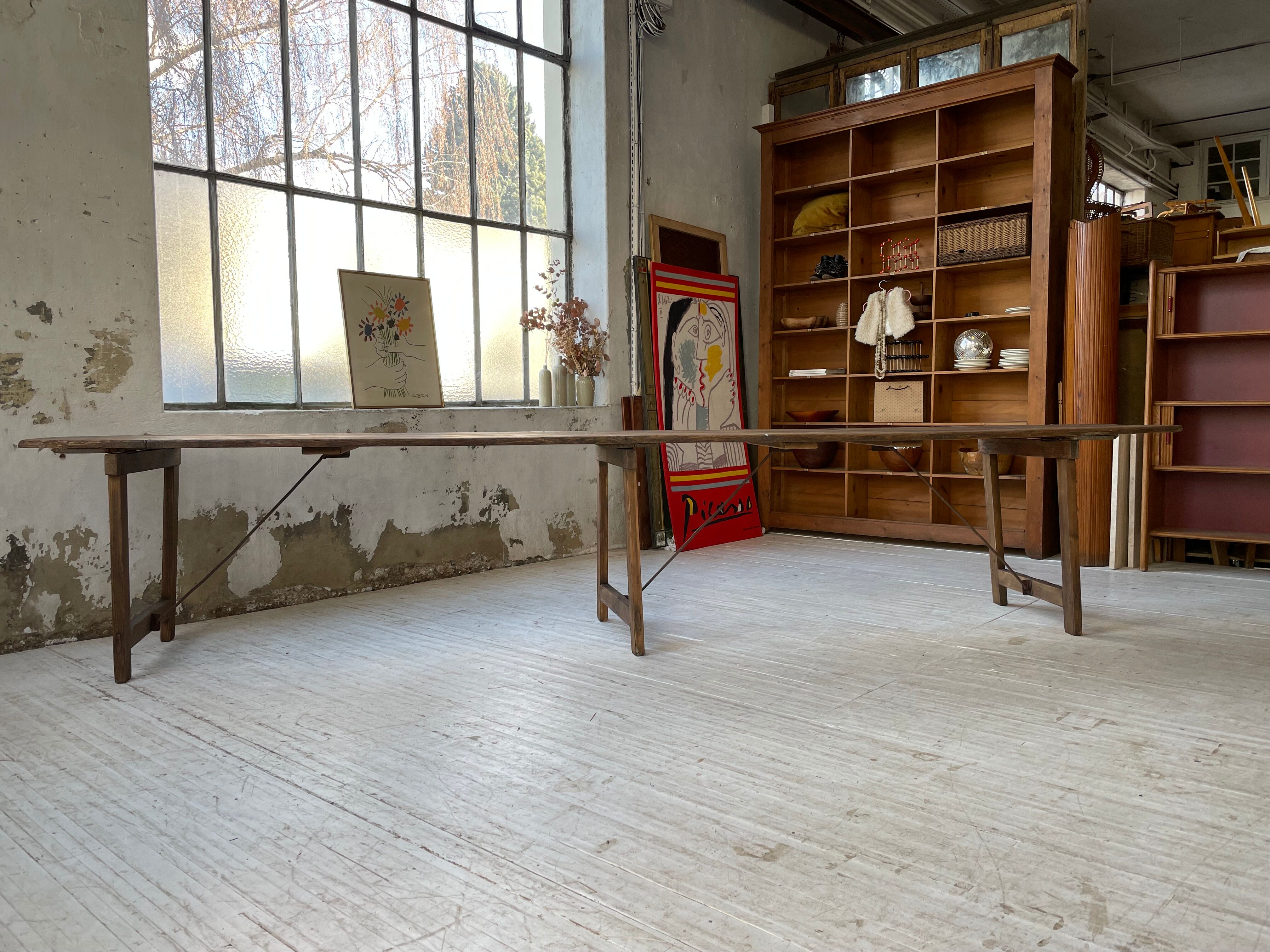 Guinguette table XXL 4m folding