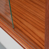 1960s showcase in teak