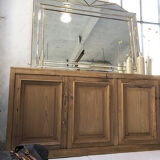 Italian design milked gold mirror