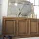 Italian design milked gold mirror