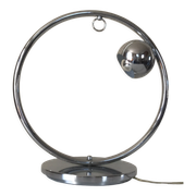 Vintage chrome eye ball lamp 70s