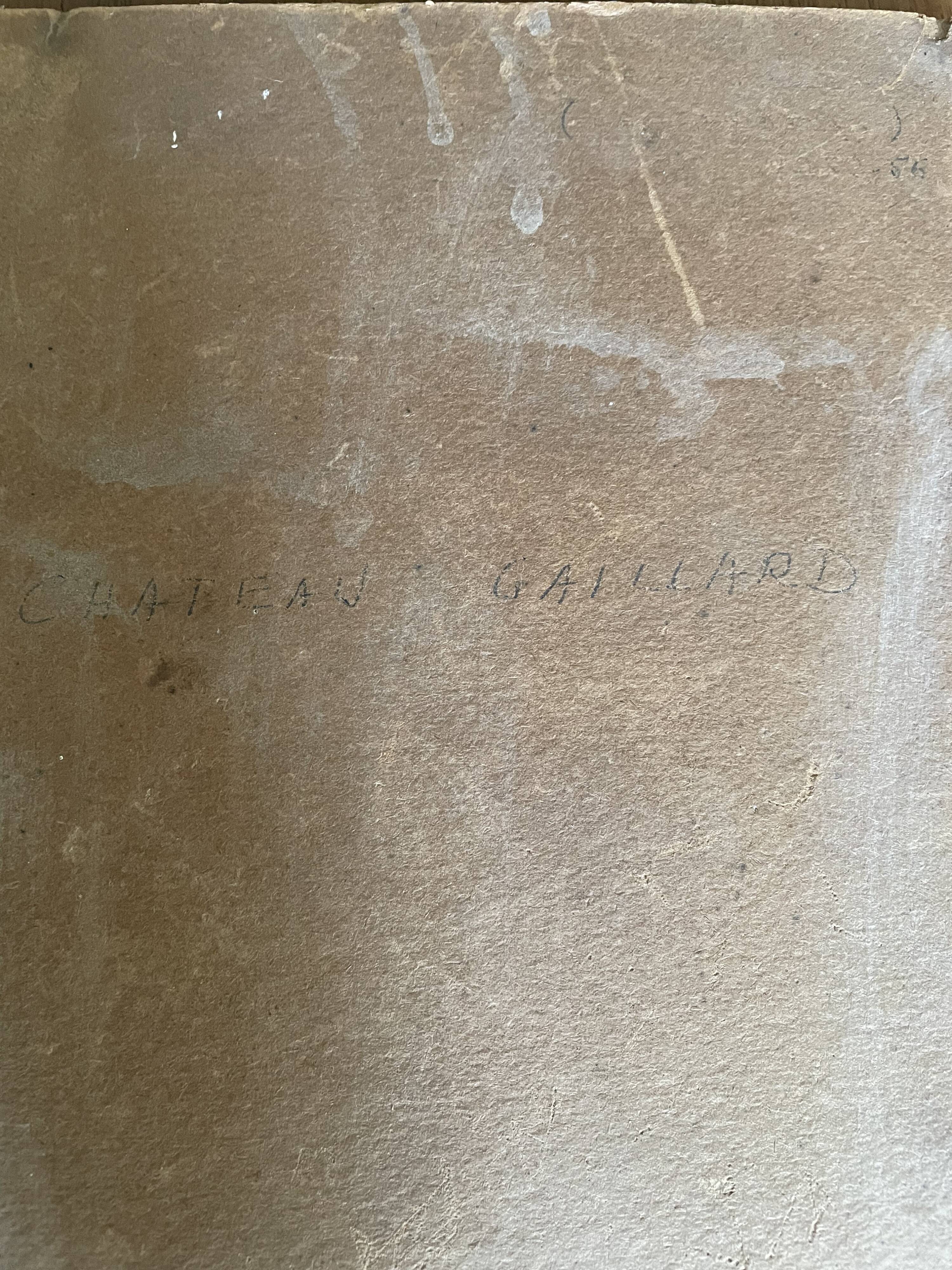 Oil on landscape cardboard 35 X 27