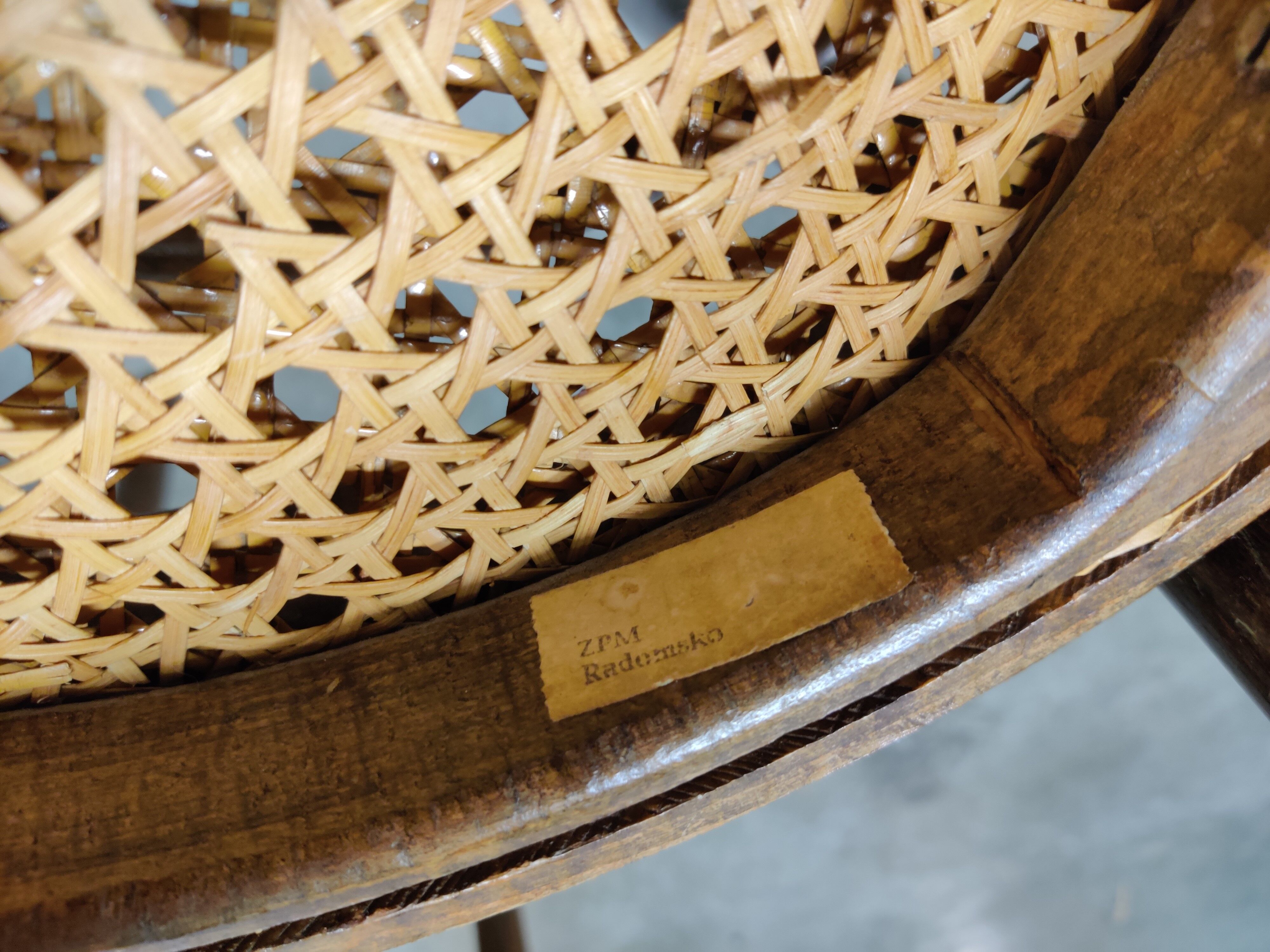 Dining chairs by zpm radomsko, 1950s