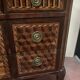 Commode Transition en placage de bois de rose et amarante XIX siècle