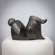 Abstract bronze female sculpture by Francine Govers, 1990s