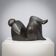 Abstract bronze female sculpture by Francine Govers, 1990s