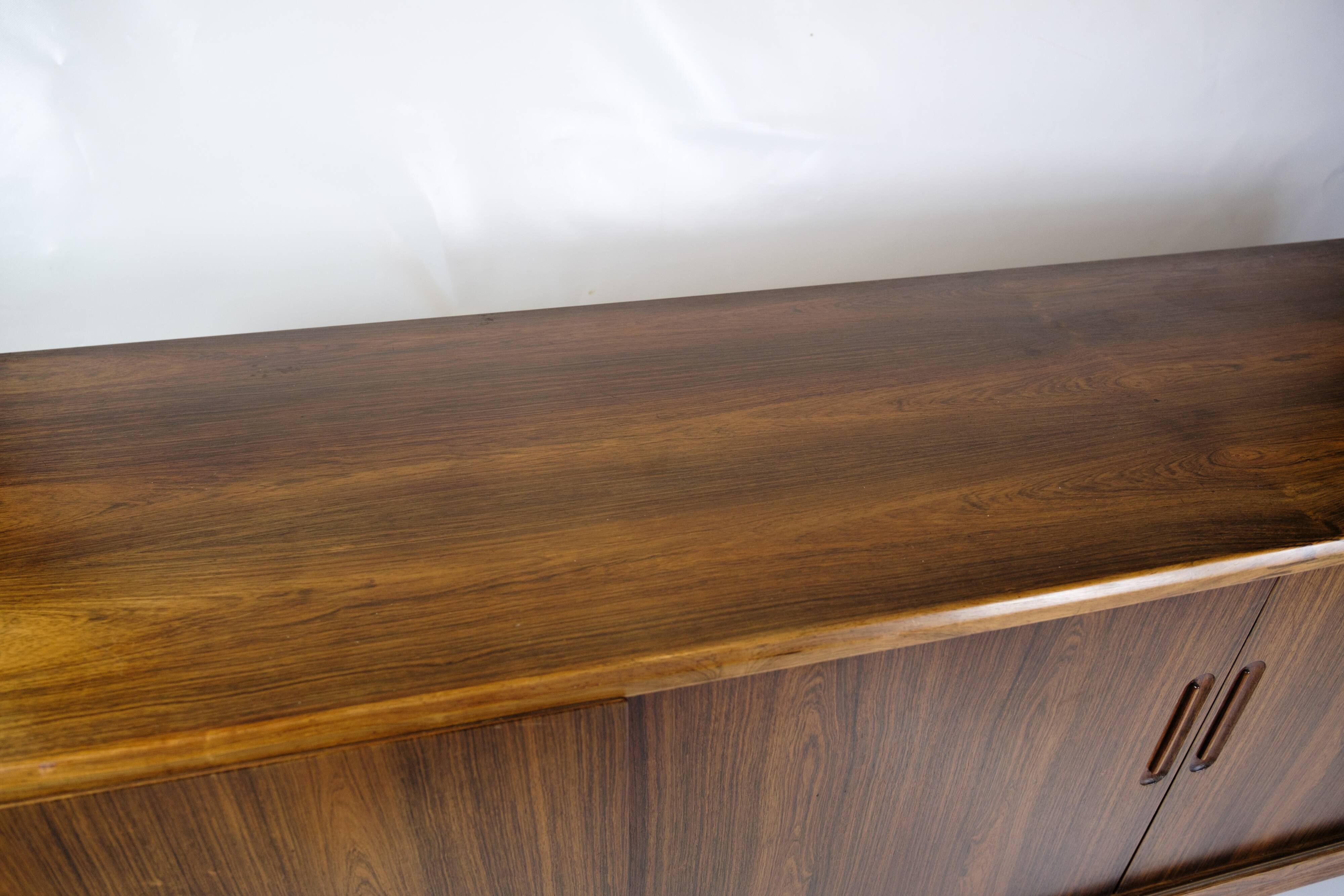 Sideboard Made In Rosewood By Henry Rosengren Hansen From 1960s