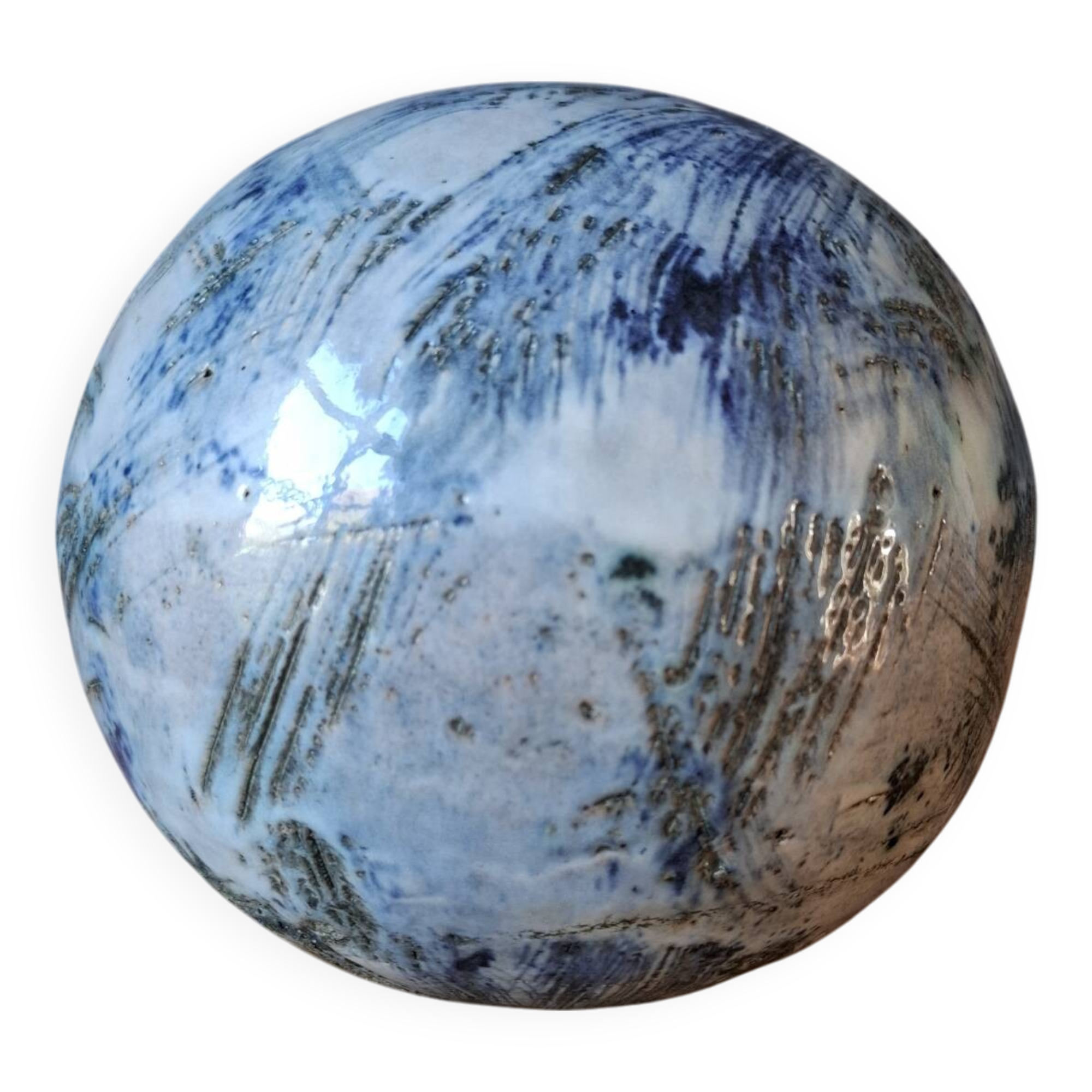 Glazed ceramic celestial sphere