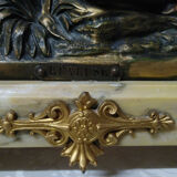 Pendule sculpture in Guillemin regulation