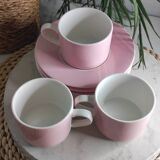 Pink coffee set 6