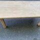 Table à manger de ferme décapée en chêne 1950 - 210cm