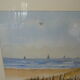 Tableau aquarelle bord de mer bateaux