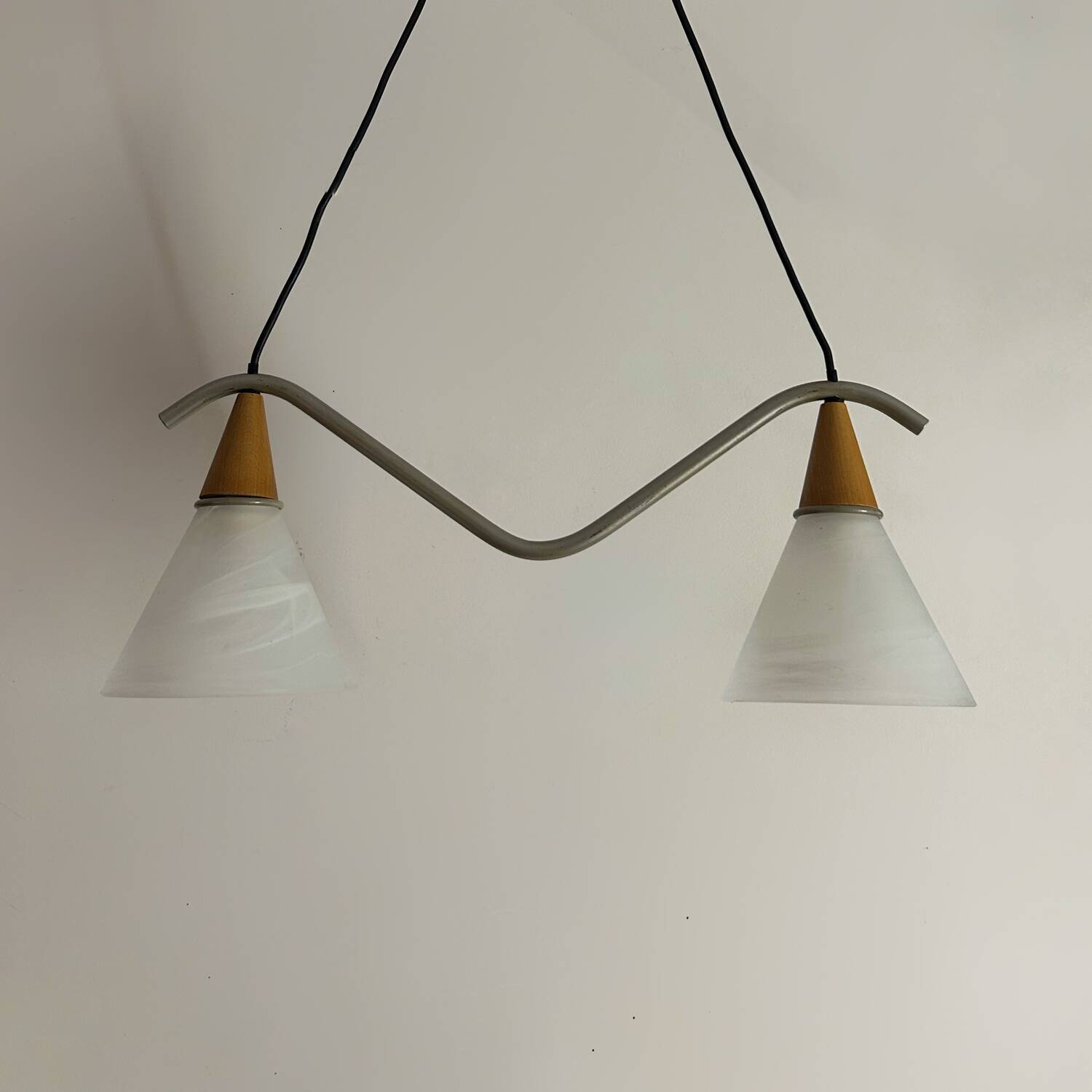 80s Scandinavian style chandelier