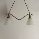 80s Scandinavian style chandelier