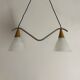 80s Scandinavian style chandelier