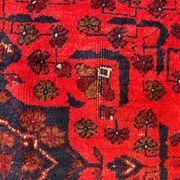 Afghan Khal Mohammadi Rug 300x195 cm, Vintage Turkoman Ersari Rug