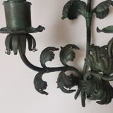 Wall lamp iron and sheet metal