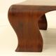 Table basse en Iroko massif par Marc Van Rampelberg