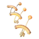 Lot de patères