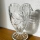German crystal vase in the shape of a heart