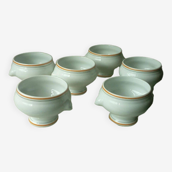 Tuileries porcelain ear bowls, bistro model